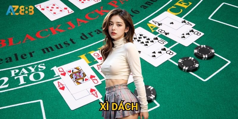 Làm thế nào để thắng lớn trong trò chơi Xì dách tại Az888?
